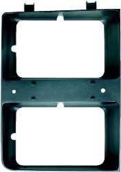 Classic Industries - Headlamp Bezel w/Dual Headlamps, Argent, RH, 83-84 Blazer