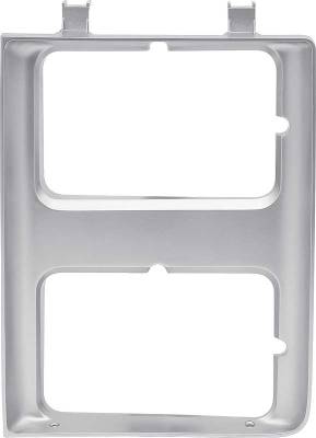 Classic Industries - Headlamp Bezel w/Dual Headlamps, Argent, LH, 85-88 Blazer