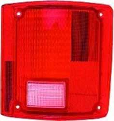 Classic Industries - Tail Lamp Lens w/o Chrome, RH, 73-91 Blazer