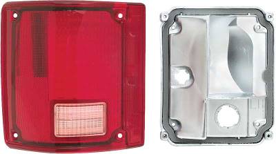 Classic Industries - Tail Lamp Assembly w/o Chrome, LH, 73-91 Blazer
