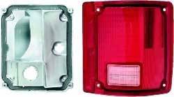 Classic Industries - Tail Lamp Assembly w/o Chrome, RH, 73-91 Blazer