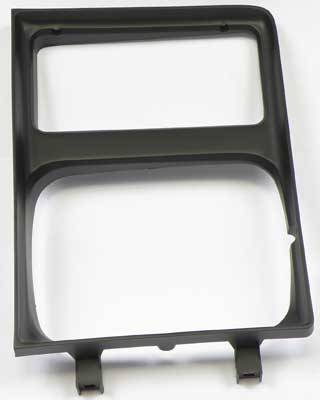 Classic Industries - Headlamp Bezel w/Single Headlamps, Black, RH, 85-88 Blazer