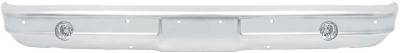 Classic Industries - Front Bumper w/Fog Lamps w/o Impact Strip Holes, Chrome, 73-80 Blazer