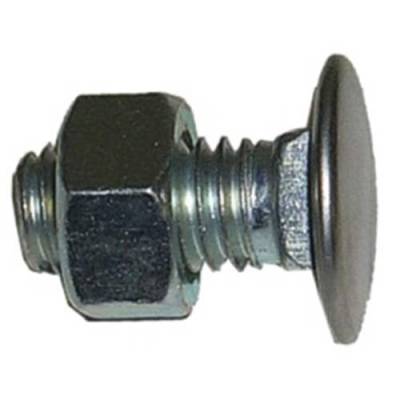 Goodmark Industries - Bumper Bolt w/Nut, 7/16-14 x 1", Stainless Panhead