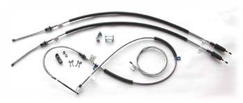 Inline Tube - Parking Brake Cable Set, 69-72 Blazer 4wd