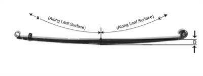 John R Spring - HD Front Leaf Spring EACH (4wd) 73-87 Blazer