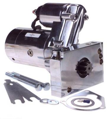 Motor City Reman - Chrome 2.0kw GM Square Block Starter