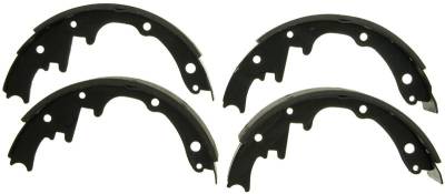 Motown Automotive - Front or Rear Drum Brake Shoes, ThermoQuiet, 4wd, 69-72 Blazer