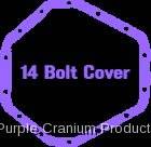 Purple Cranium Products - Cover Gasket, 14 Bolt 10.5" RG