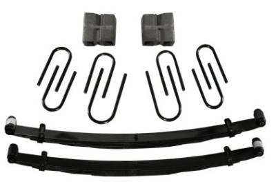 Skyjacker Suspensions - 4" Suspension Lift w/Rear Blocks, 69-72 Blazer