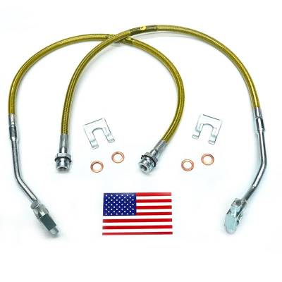 Superlift Suspension - Front Bulletproof Extended Brake Lines 4-6" Lift, 79-86 Blazer