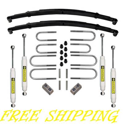 Superlift Suspension - 2.5" Superlift Suspension Lift w/Rear Blocks, 73-91 Blazer