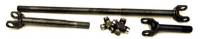 Yukon Front 4340 Chrome-Moly Axle Kit for GM 8.5" Front w/Spicer U-Joints (28 Spline Inner Axles)