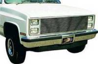 Classic Industries - Billet Grill w/Polished Finish w/Parking Lamp Brackets, 81-87 Blazer - Image 1