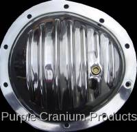 Polished Aluminum Differential Cover, GM 8.5" (Chevy 10 Bolt) Front