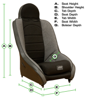 PRP Seats - Premier Low Back Suspension Seat - Image 3