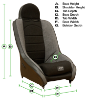 PRP Seats - Competition High Back Seat - Image 2