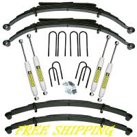 Superlift Suspension - 4" Superlift Suspension Lift w/Rear Springs, 73-91 Blazer - Image 1