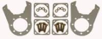 Rear Disc Brake Kit, GM 8 Lug, 14 Bolt Semi-Floating 1988-Present