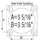 TSM Manufacturing - Rear Disc Brake Kit, GM 8 Lug, 14 Bolt Semi-Floating 1988-Present - Image 2