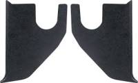 Interior Kick Panels (Pair), Black Plastic, 69-72 Blazer, 67-72 Suburban & Pickup 