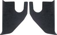 Interior Kick Panels (Pair), Black Plastic, 69-72 Blazer
