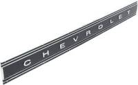 Body - Emblems & Decals - Chevrolet Black Tailgate Band, 69-72 Blazer, 67-72 Suburban & Pickup 
