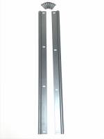Tailgate Weatherstrip Vertical Side Retainers Stainless w/Screws (Pair), 69-72 Blazer - Image 3