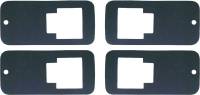 Side Marker Gasket Set w/Standard Lenses, 69-72 Blazer