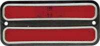 Classic Industries - LED Rear Red Side Marker Assembly w/Chrome Trim (Each), 69-72 Blazer - Image 2