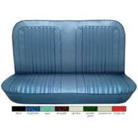 Rear Bench Seat Upholstery, Vinyl w/Scroll Pattern, 71-72 Blazer - Image 1