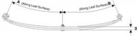 John R Spring - Front Leaf Spring EACH (4wd, 900 Lbs, 2 Leaf), 69-72 Blazer - Image 2