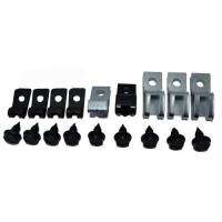 Brake Line Clip & Hardware Set w/Fuel Return Line (18 Pc), 4wd, 73-80 Blazer