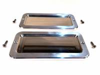 Hatch Hinge Covers w/Screws (Pair), Billet Aluminum, 69-72 Blazer - Image 2