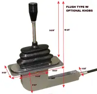 NP208 Cable Shifter, Single Stick - Image 3