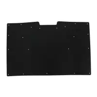 Under Hood Cover Kit, Smooth ABS Plastic, 81-91 Blazer