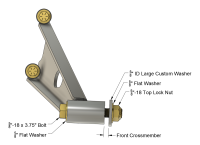 Bolt In Steering Box Brace, 73-91 Blazer - Image 6