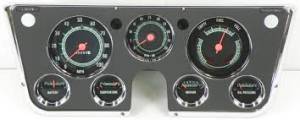 Instrument Cluster w/5000 RPM Tach and Vacuum Gauge, 69-72 Blazer