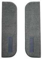 Carpet Door Panels on Cardboard w/Vents 73-77 (2 Pc)