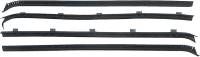 Door Glass Run Felt Weatherstrip Set (4 Pc), 73-80 Blazer