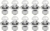 Chrome Bumper Bolt Set (10 pc), 69-72 Blazer