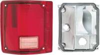 Tail Lamp Assembly w/o Chrome, LH, 73-91 Blazer