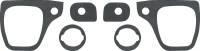 Outer Door Handle & Lock Gasket Set, 73-91 Blazer