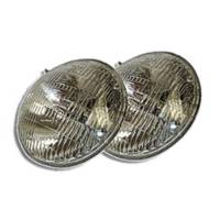 Headlights T-3 Sealed Beam 5 3/4" Diameter (Pair), 70-72 Jimmy, (With 2 Headlamps Per Side)