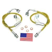 Front Bulletproof Extended Brake Lines 4-6" Lift, 87-91 Blazer